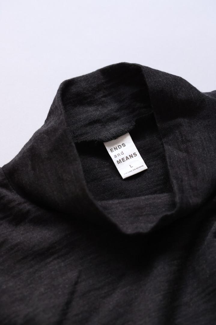 トップス ENDS and MEANS MerinoWool MockNeck Tee L
