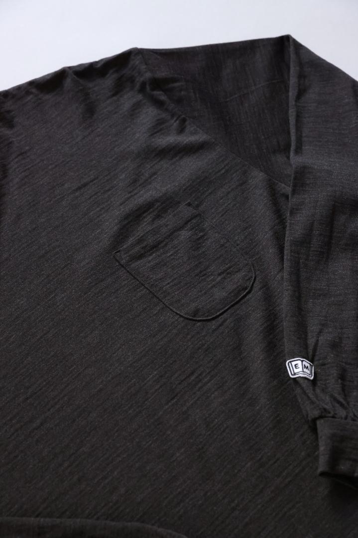 トップス ENDS and MEANS MerinoWool MockNeck Tee L