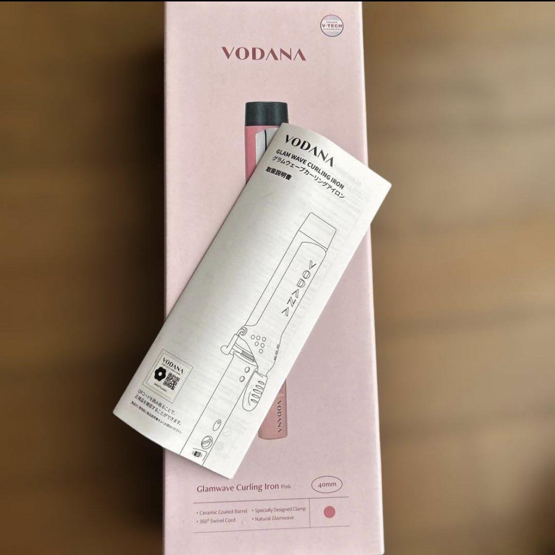VODANA グラムウェーブカーリングアイロン(ピンク, 40mm) Amazon.co.jp: VODANA グラムウェーブカーリングアイロン【日本