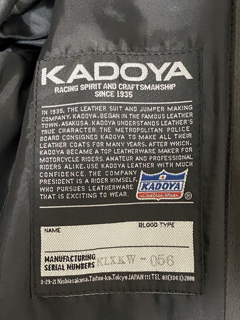 KADOYA ライダースジャケット