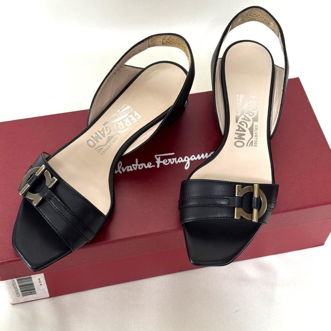 【★完売必至】Salvatore Ferragamo ☆ ヒール サンダル 極美品】Salvatore Ferragamo フェラガモ ヒールサンダル - メルカリ