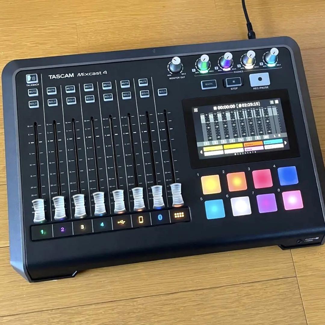 【美品】TASCAM(タスカム) Mixcast4 ポッドキャストレコーダー