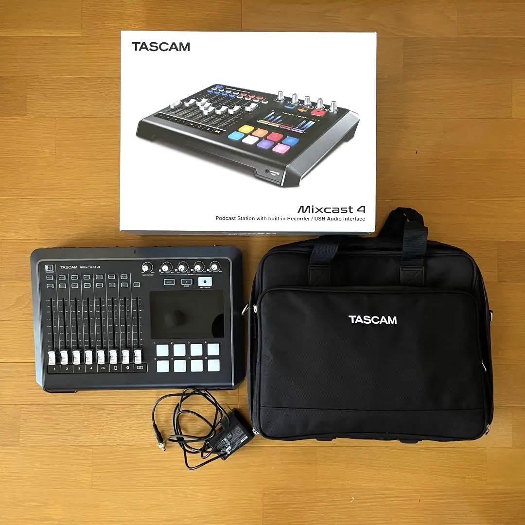 【美品】TASCAM(タスカム) Mixcast4 ポッドキャストレコーダー TASCAM ( タスカム ) Mixcast 4 ポッドキャストレコーダー 送料