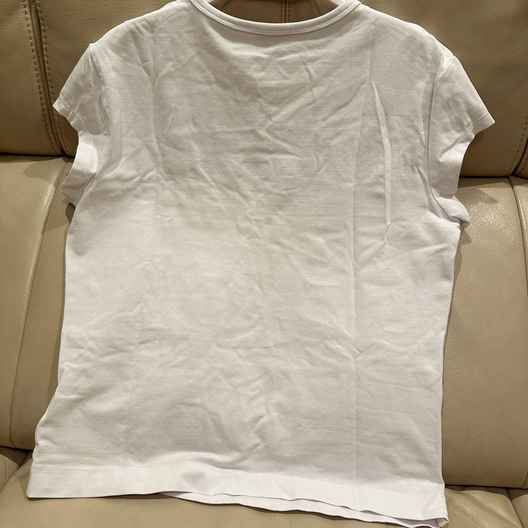 DIESEL ホワイト Tシャツ　Dロゴ