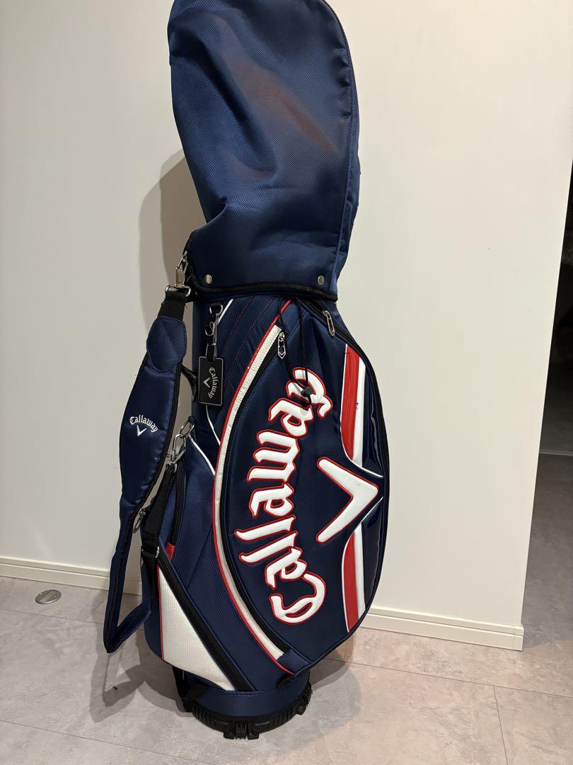 Callaway キャディバッグ ネイビー ストライプ