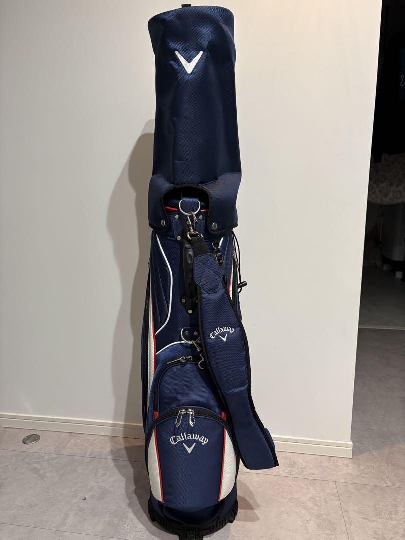 Callaway キャディバッグ ネイビー ストライプ