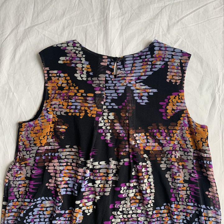 vintage VIVIENNE TAM マルチカラー　デザイン　チュニック vintage VIVIENNE TAM マルチカラー デザイン チュニック - メルカリ