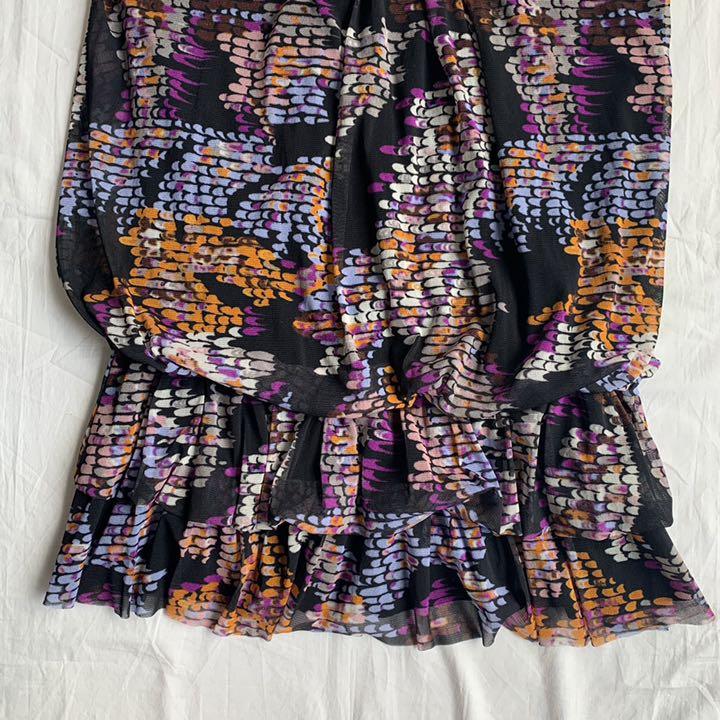 vintage VIVIENNE TAM マルチカラー　デザイン　チュニック vintage VIVIENNE TAM マルチカラー デザイン チュニック - メルカリ