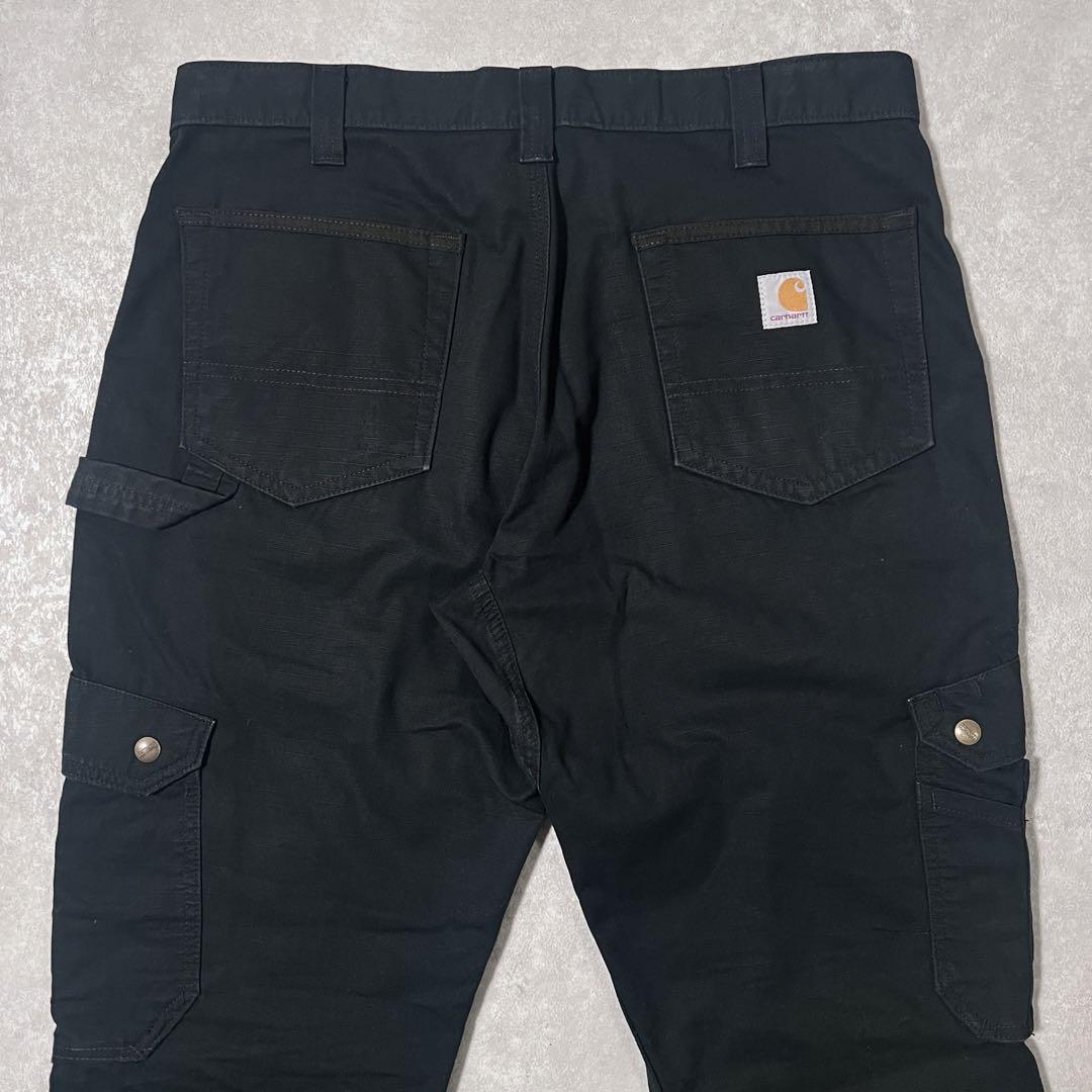 Carhartt カーハート ダブルニーカーゴパンツワークパンツ ブラックW34