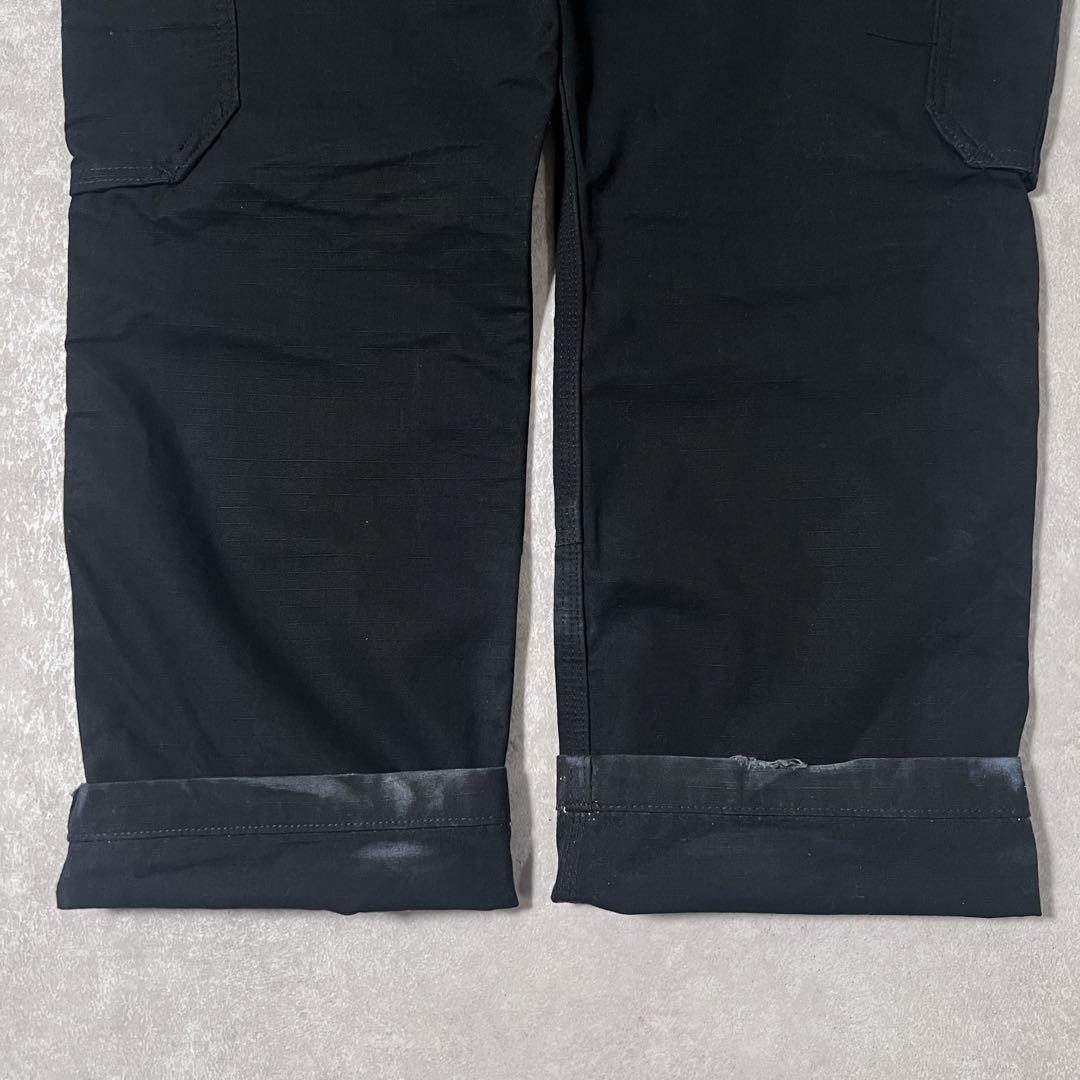 Carhartt カーハート ダブルニーカーゴパンツワークパンツ ブラックW34