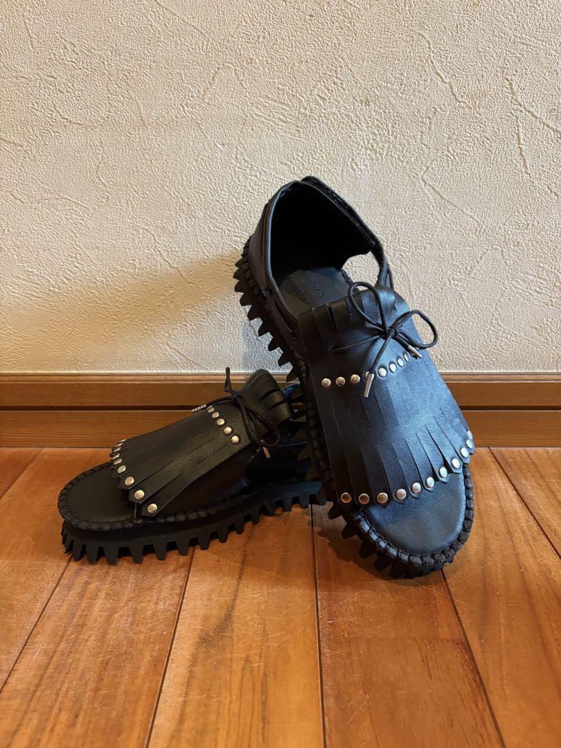 【MAISON SPECIAL】 ビブラムソールタッセルサンダル　27.5cm