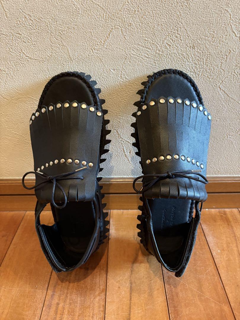 【MAISON SPECIAL】 ビブラムソールタッセルサンダル　27.5cm