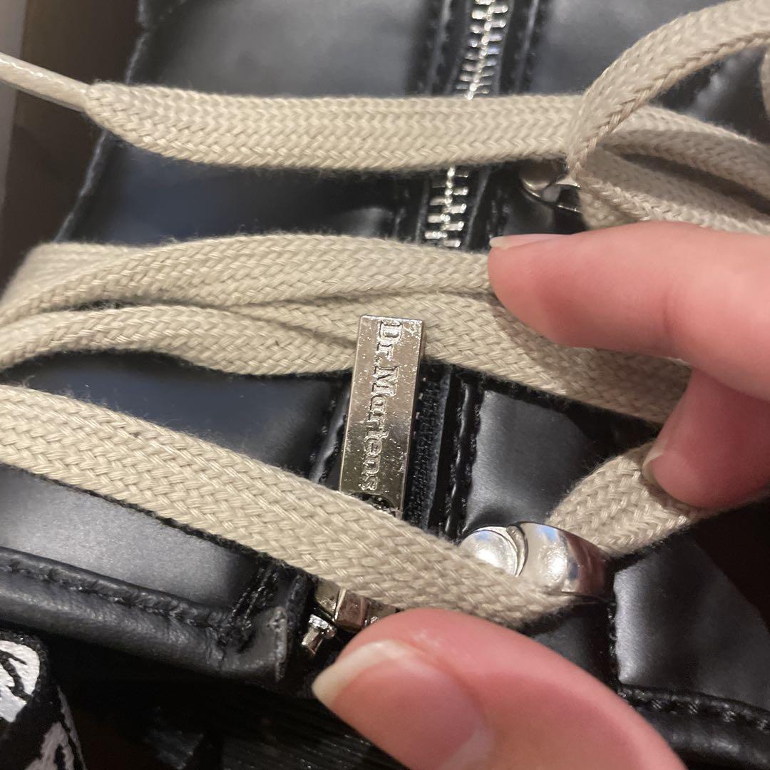 Rickowens Dr.Martens ハイカットブーツ サイドファスナー Rickowens Dr.Martens ハイカットブーツ サイドファスナー