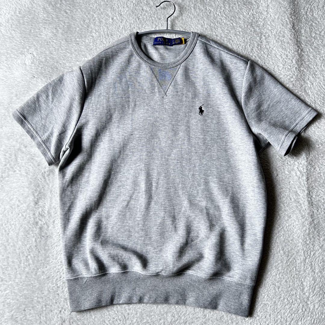 【最終価格】【現行タグ】極美品ラルフローレン半袖スウェットTシャツ ユニセックス