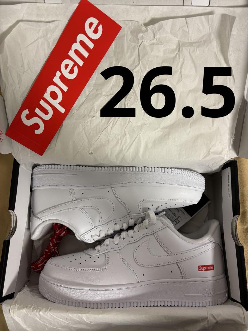 Supreme × Nike Air Force 1 Low White