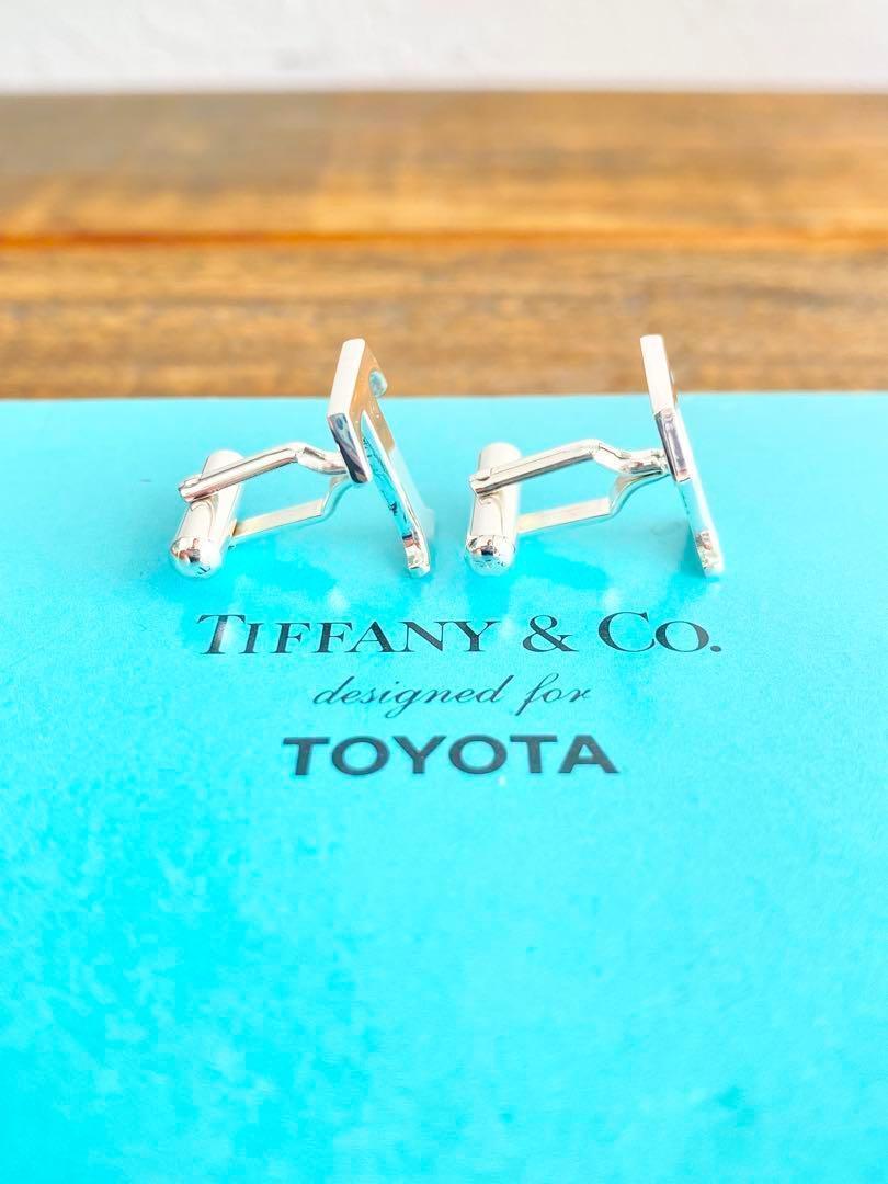 ティファニー トヨタ コラボ T カフリンクス タイタック セット