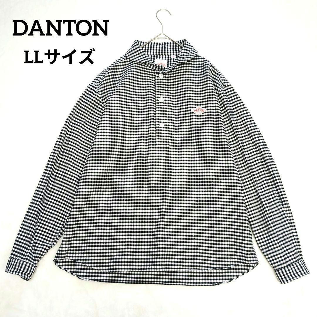 今週の新着アイテム 美品✨DANTON ダントン プルオーバーシャツ ギンガムチェック トップス