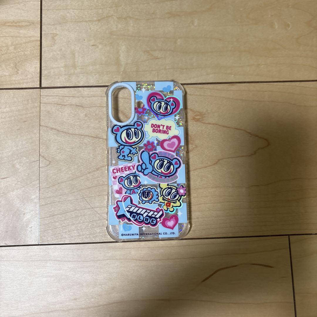【新品】最安値！SKINNYDIP × エンジェルブルー iPhone16 iPhone16 ケース エンジェルブルー かわいい アイフォン16