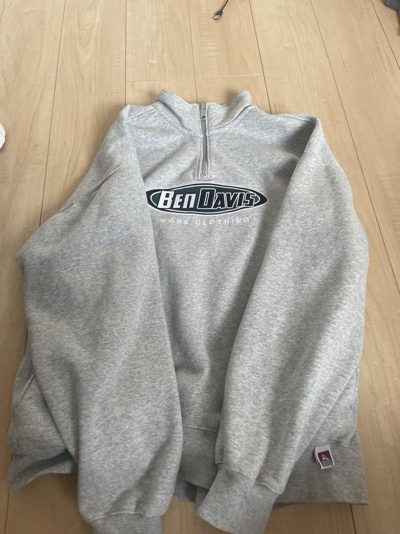 Ben Davis ジップアップパーカー グレー
