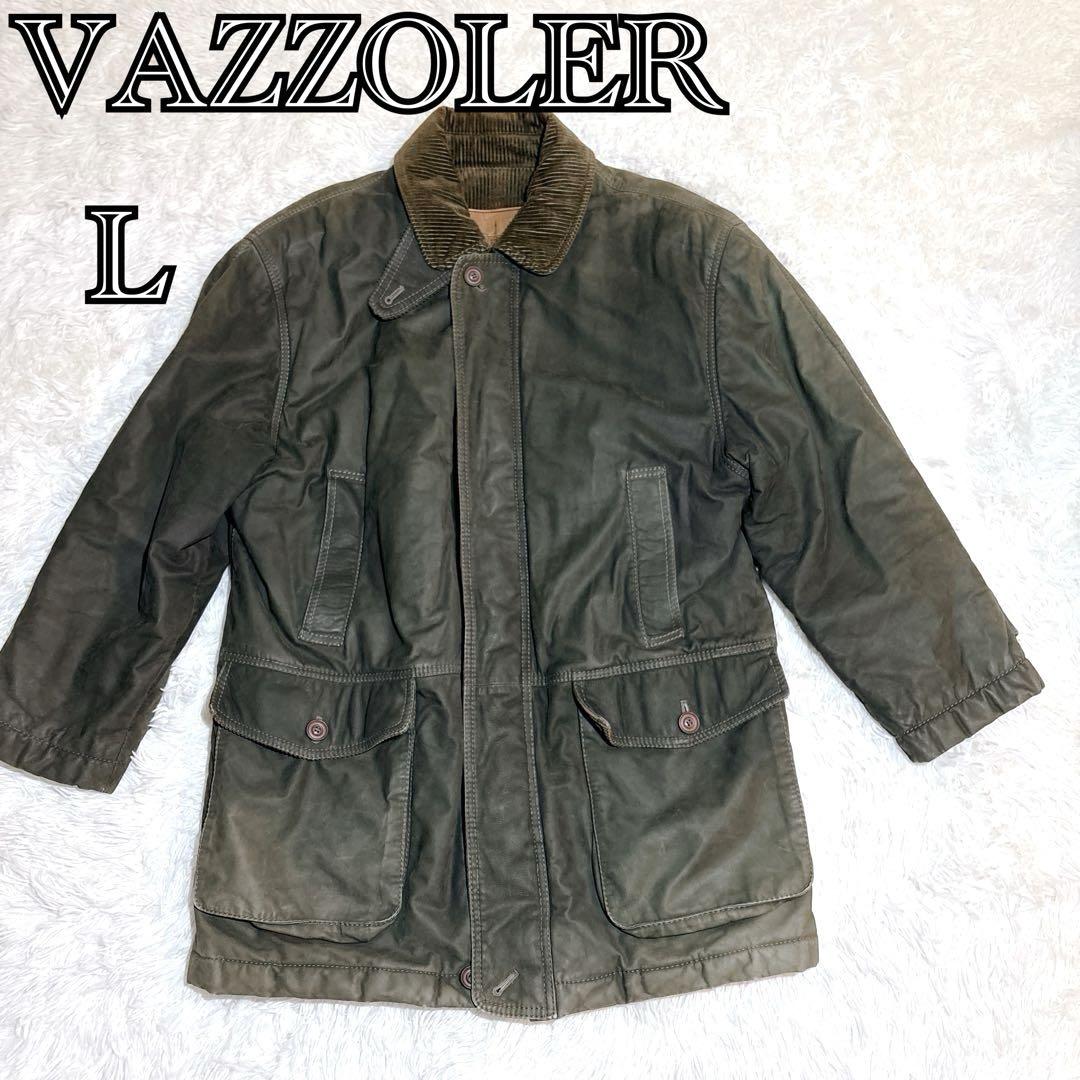 超激レア VAZZOLER イタリア製 オイルドジャケット Lサイズ ミリタリー