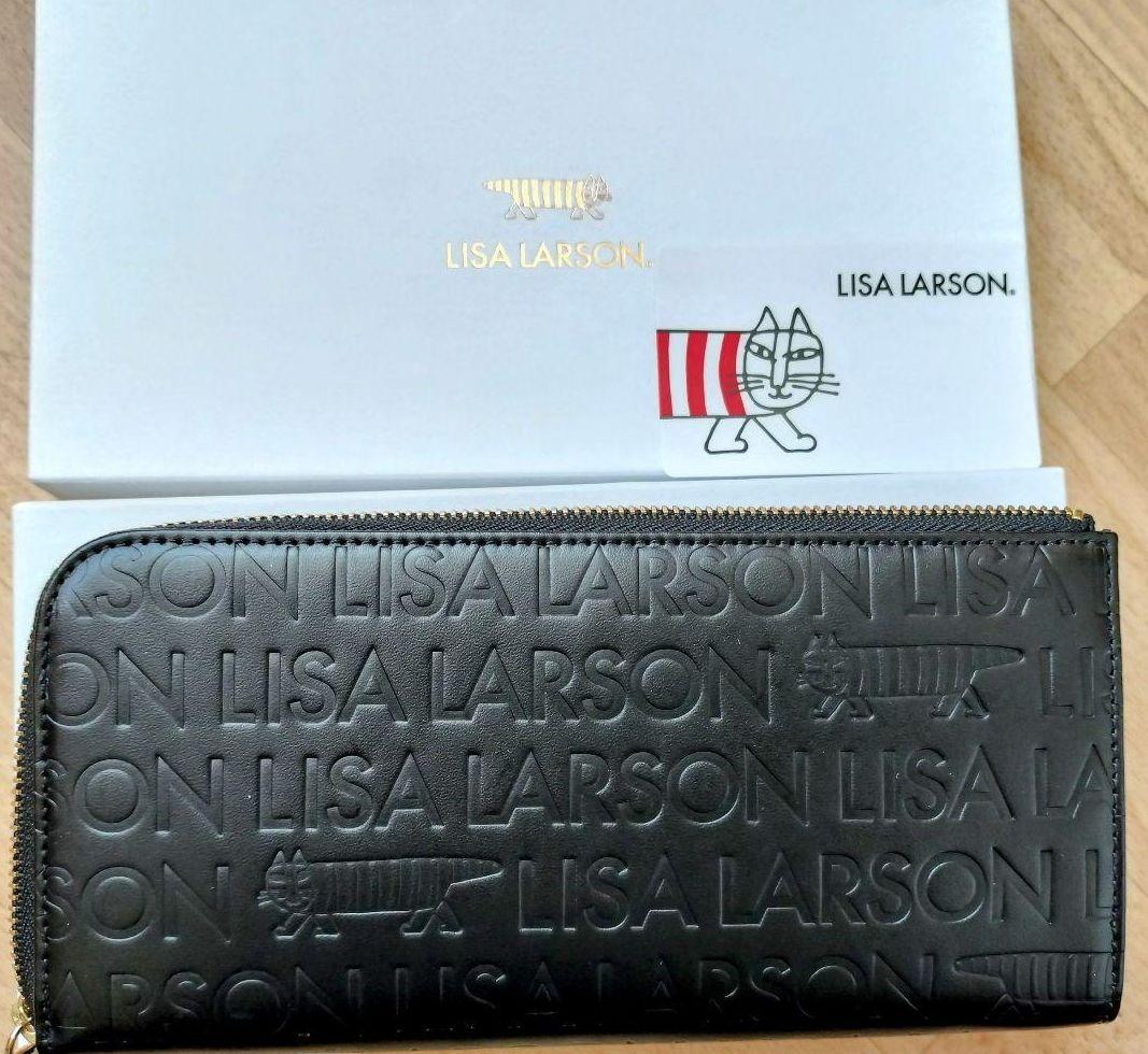 最終】LISA LARSON(リサラーソン) LTLM-06ファスナーL字長財布