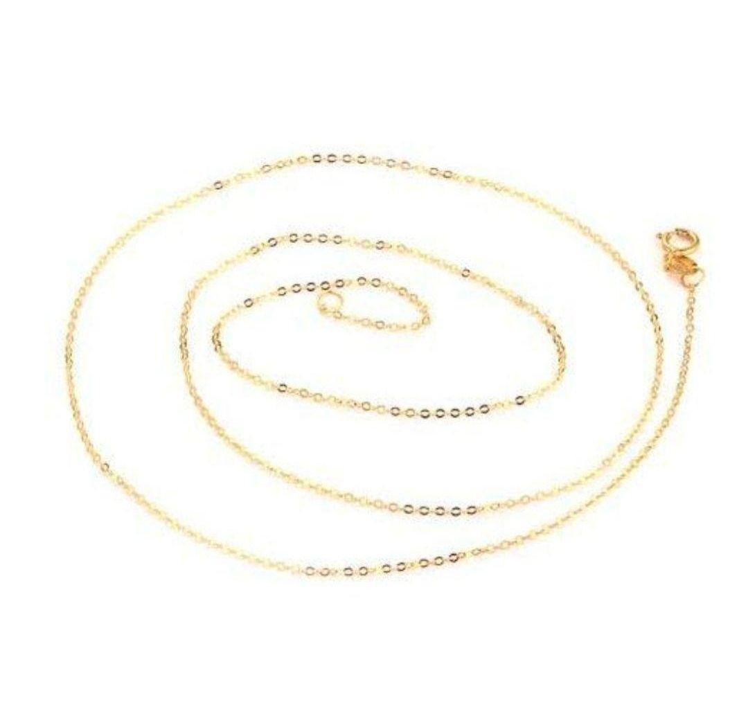 18金ネックレス　45センチ　18k