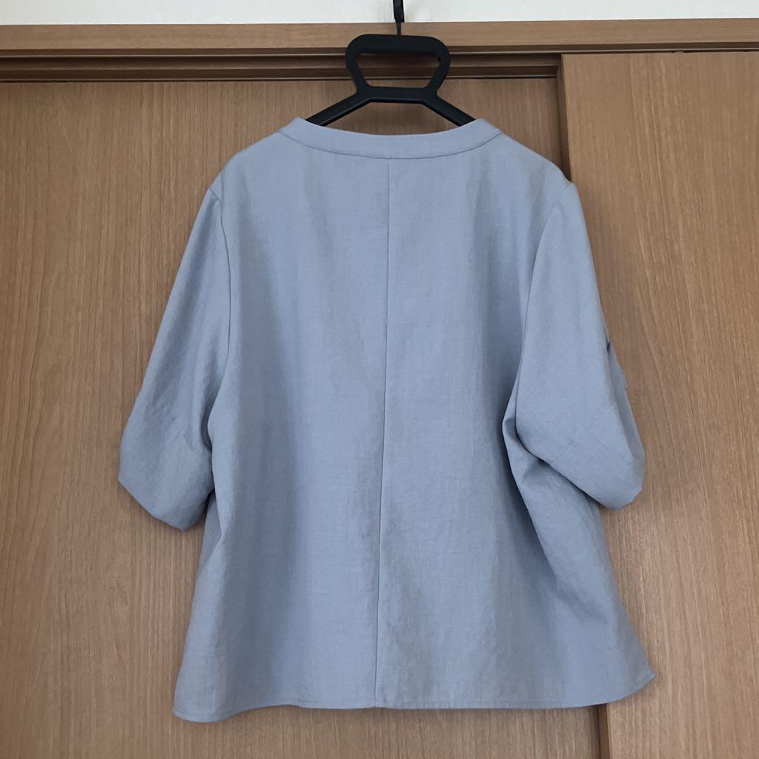 ストラ Stola カットソー　　スキッパー　 ブラウス　38 ストラ Stola カットソー スキッパー ブラウス 38 - メルカリ