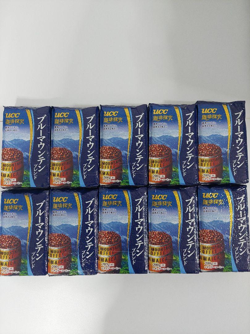 UCC ブルーマウンテンブレンド 200g (粉) 6個セット UCC ブルーマウンテン(粉) ブレンド 200g✕10個 - その他 加工