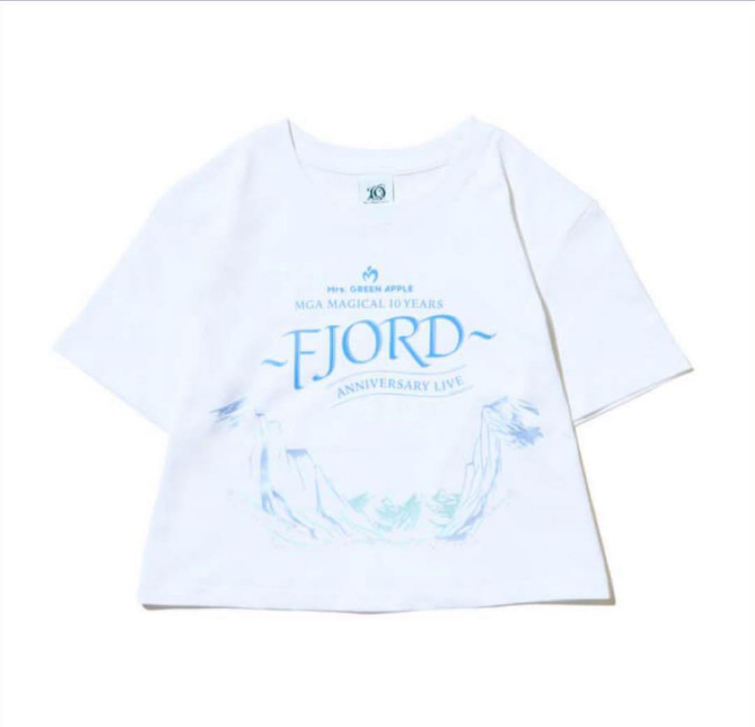 新品未使用 Mrs. GREEN APPLE FJORD Tシャツ クロップド丈 Mrs. GREEN APPLE FJORD Tシャツ クロップド FJORD Tシャツ