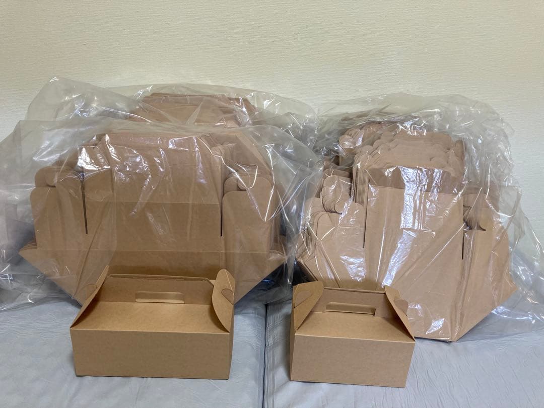 ケーキ箱大小各150枚 ホールケーキ箱10枚