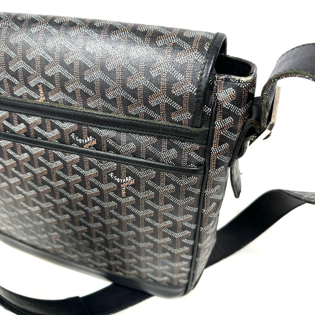 【正規品】GOYARD Grand Bleu MM Shoulder Bag Goyard Grand Bleu Shoulder Bag - Black