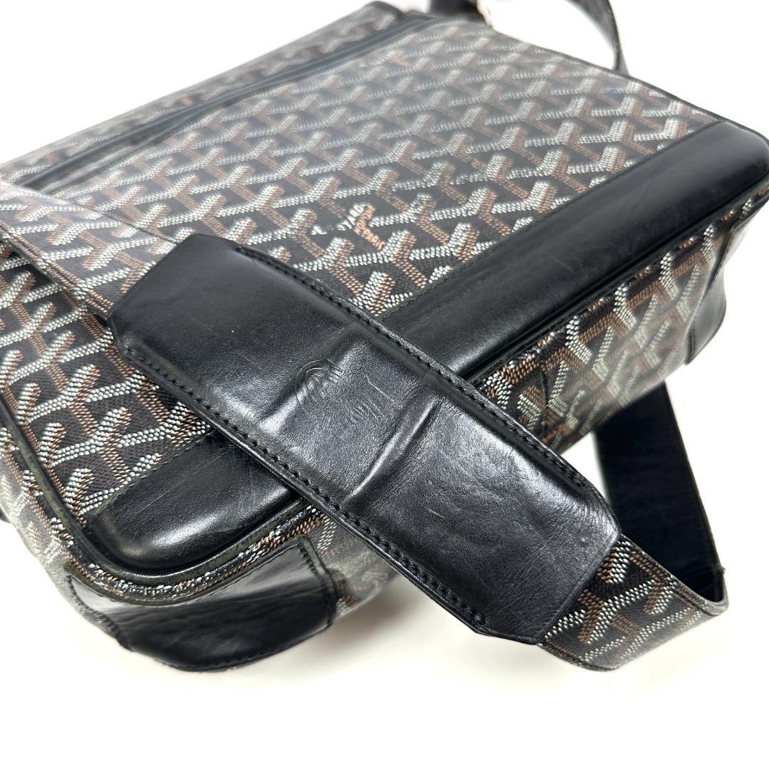 【正規品】GOYARD Grand Bleu MM Shoulder Bag Goyard Grand Bleu Shoulder Bag - Black