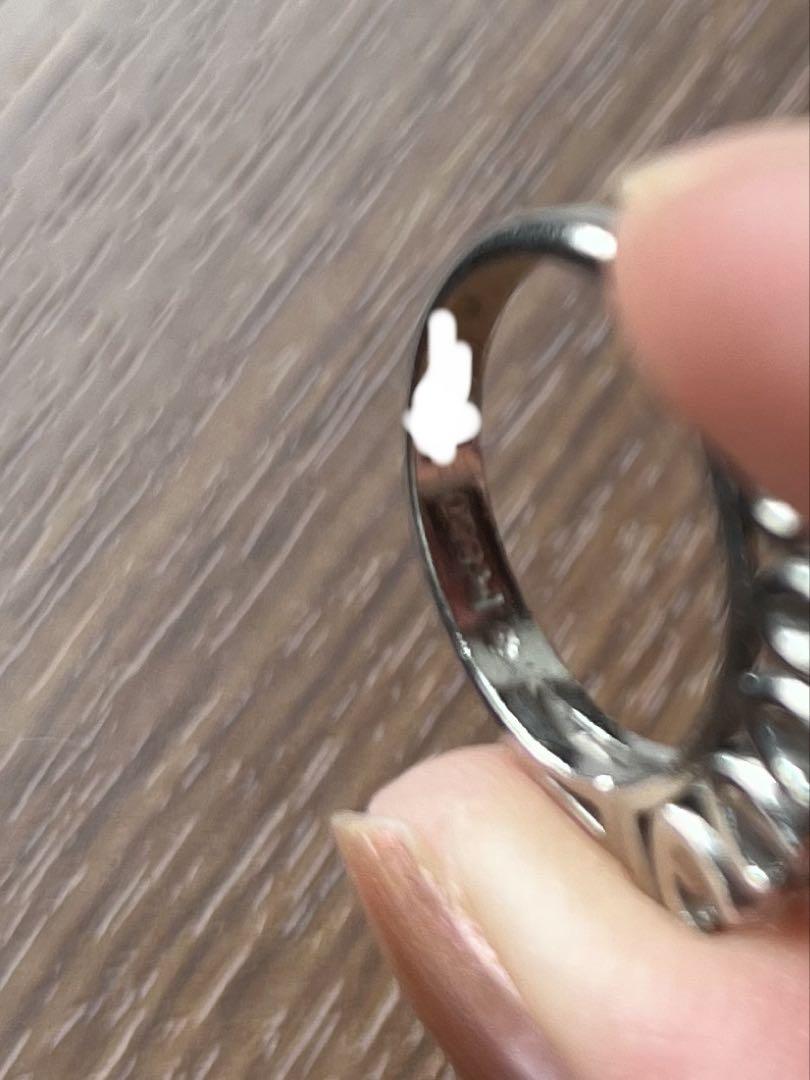 プラチナ　ダイヤモンド0.52ct　リング　8号　美品