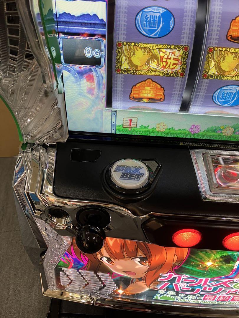 パチスロ実機 スマスロ  ガールズ＆パンツァー 最終章 ユニット付⭕️送料無料⭕️