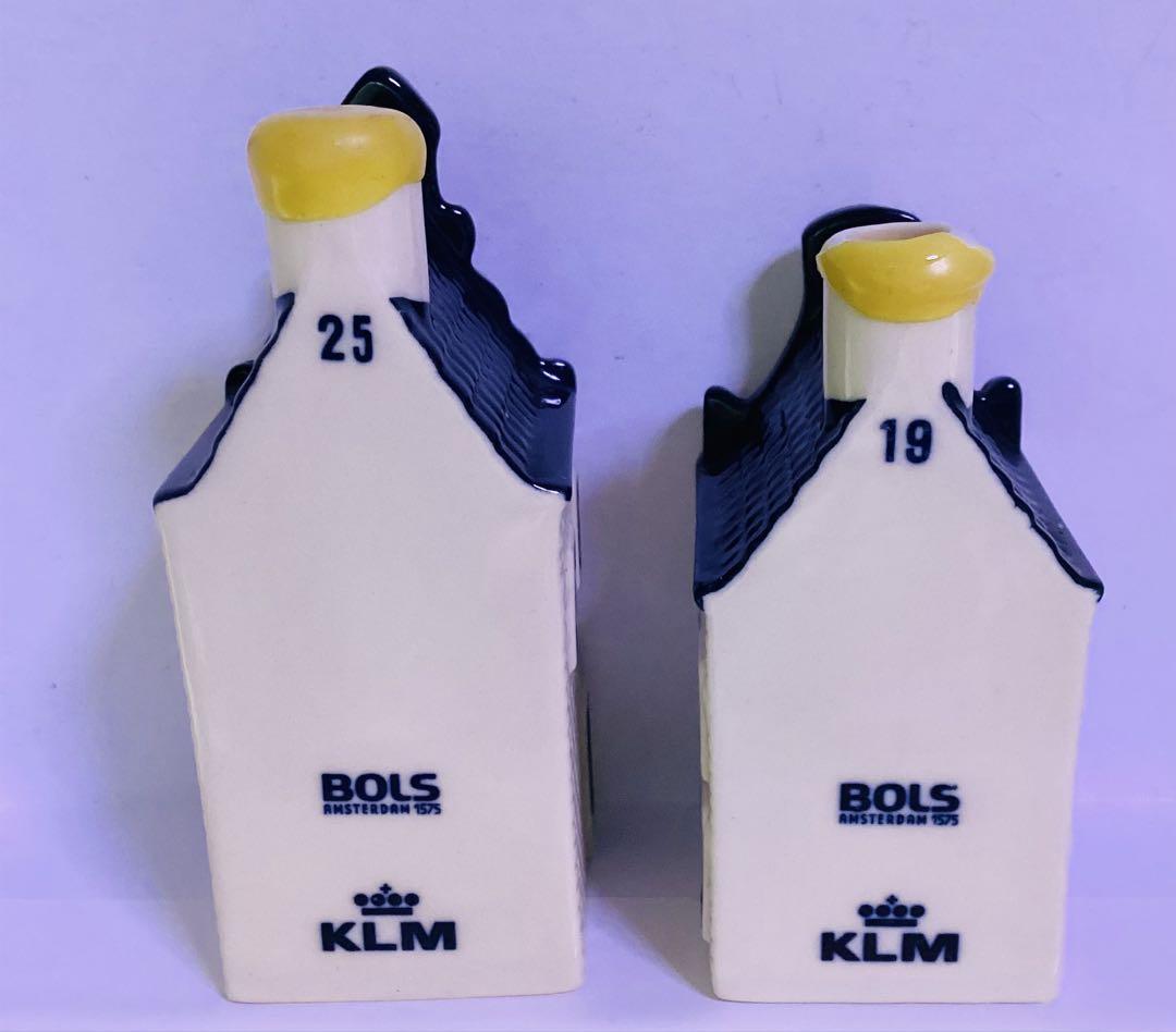 KLMオランダ航空 BOLS デルフトブルーハウス 25番 19番 陶器