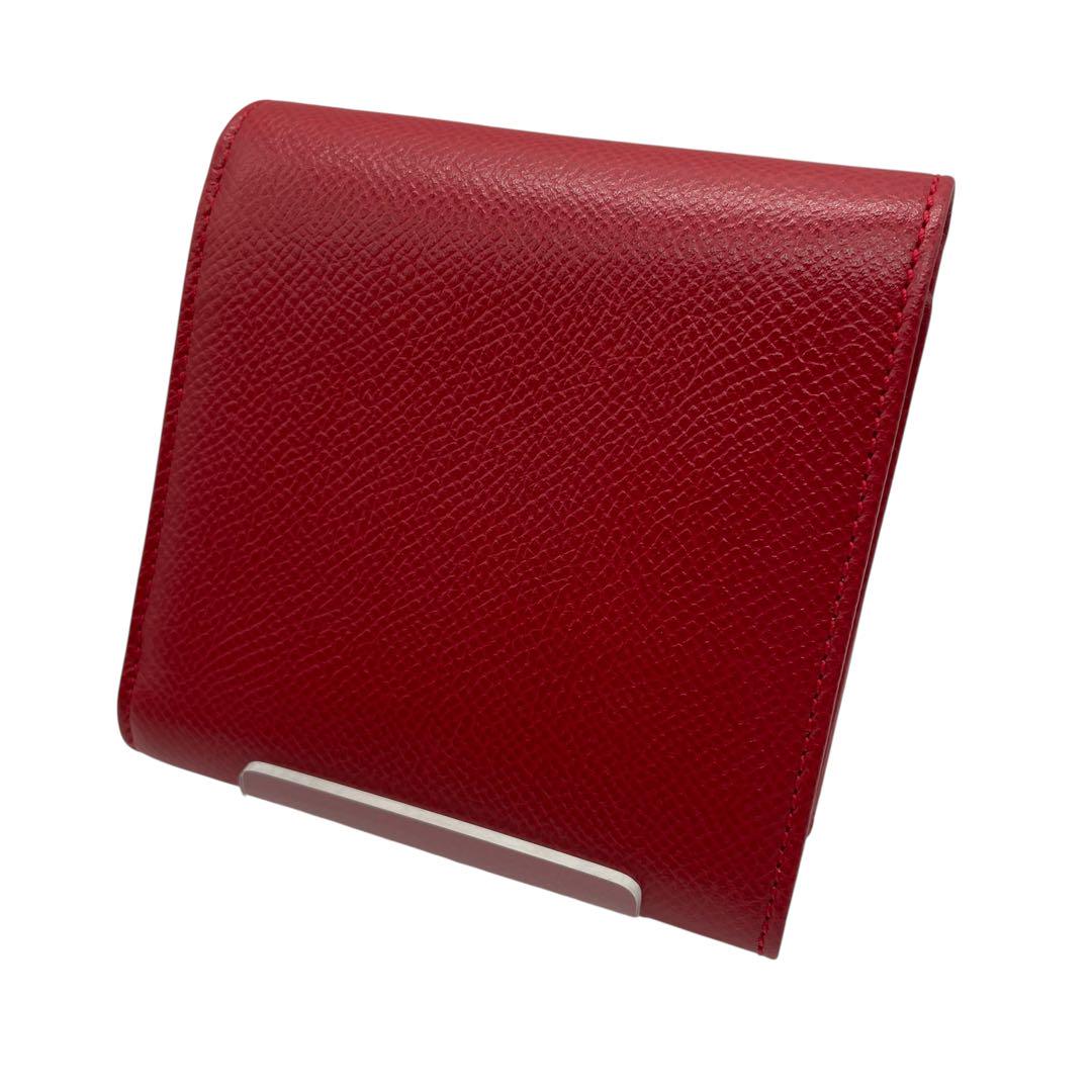 正規品CELINE セリーヌ　コンパクトキルティングウォレット・レザー折財 未使用】 CELINE セリーヌ コンパクトウォレット 折り財布