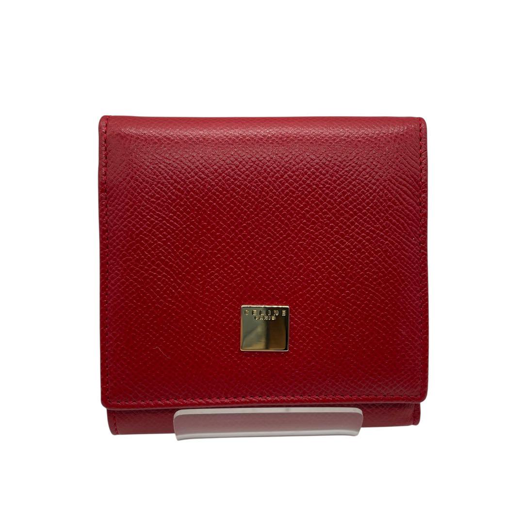 未使用】 CELINE セリーヌ コンパクトウォレット 折り財布