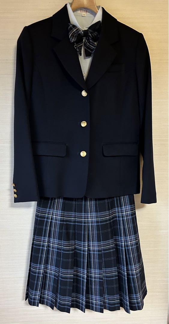 【ふささま専用】ELLE PETITE女の子スーツ＆ブラウス、リボンタイ付き