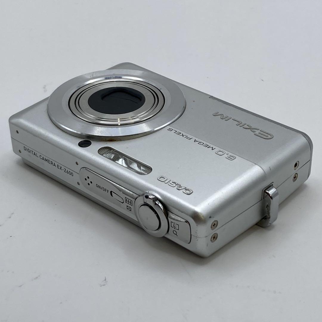 CASIO EXILIM EX-Z600 シルバー 新品バッテリー付 Amazon.co.jp: CASIO デジタルカメラ EXILIM ZOOM EX-Z600