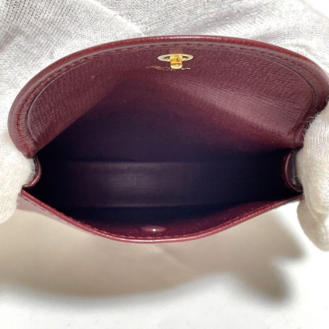 未使用品✨箱付き✨　カルティエ　マストライン　ハーフムーン　コインケース