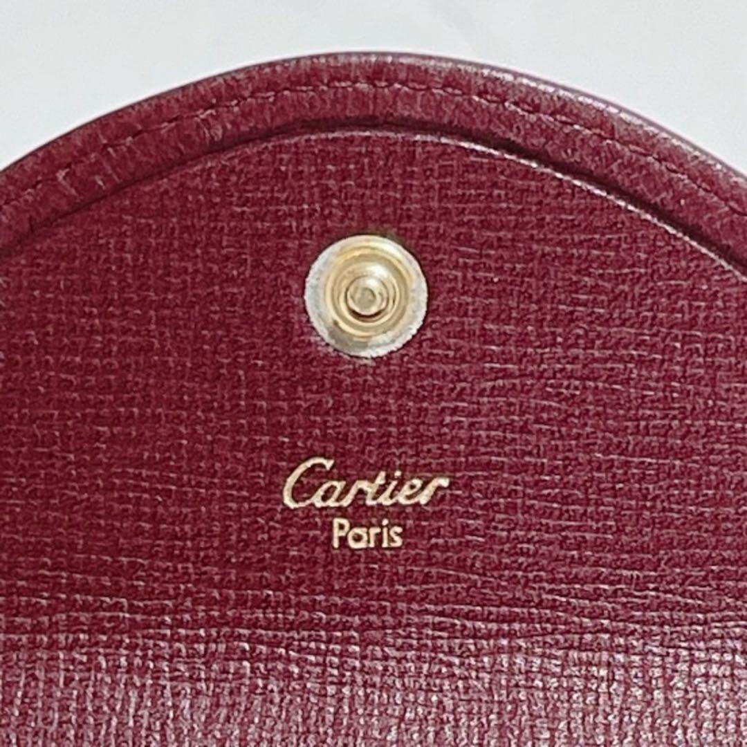 未使用品✨箱付き✨　カルティエ　マストライン　ハーフムーン　コインケース