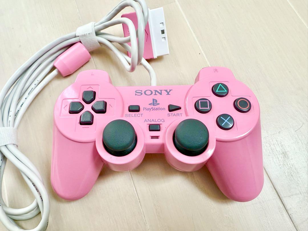 ‪☆美品‪☆PS2 ピンク 本体周辺機器セット 箱付き
