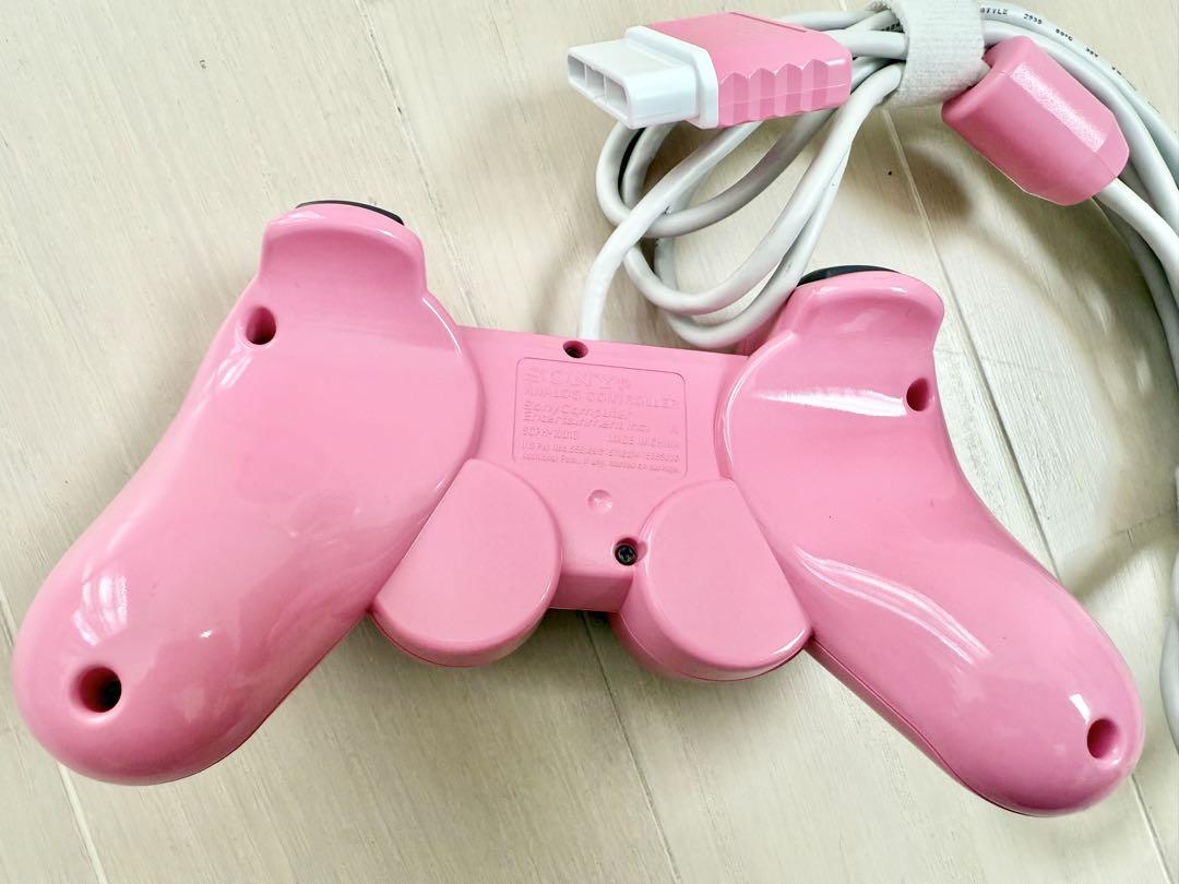 ‪☆美品‪☆PS2 ピンク 本体周辺機器セット 箱付き
