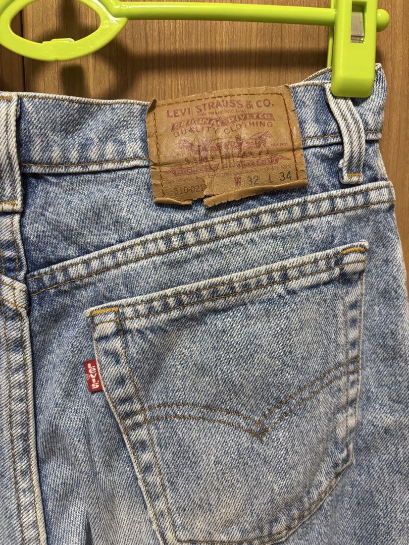 古着　Levi's ライトブルーデニム 32x34