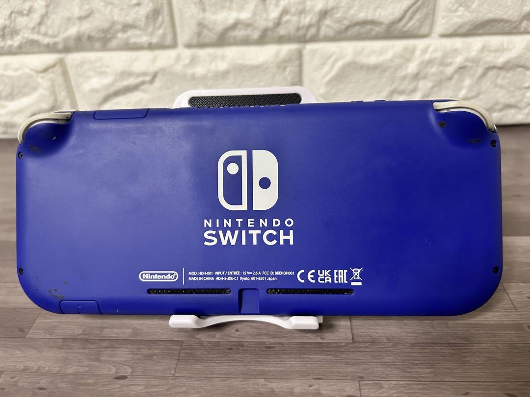 Nintendo Switch Light ジャンク品 充電器 ブルー
