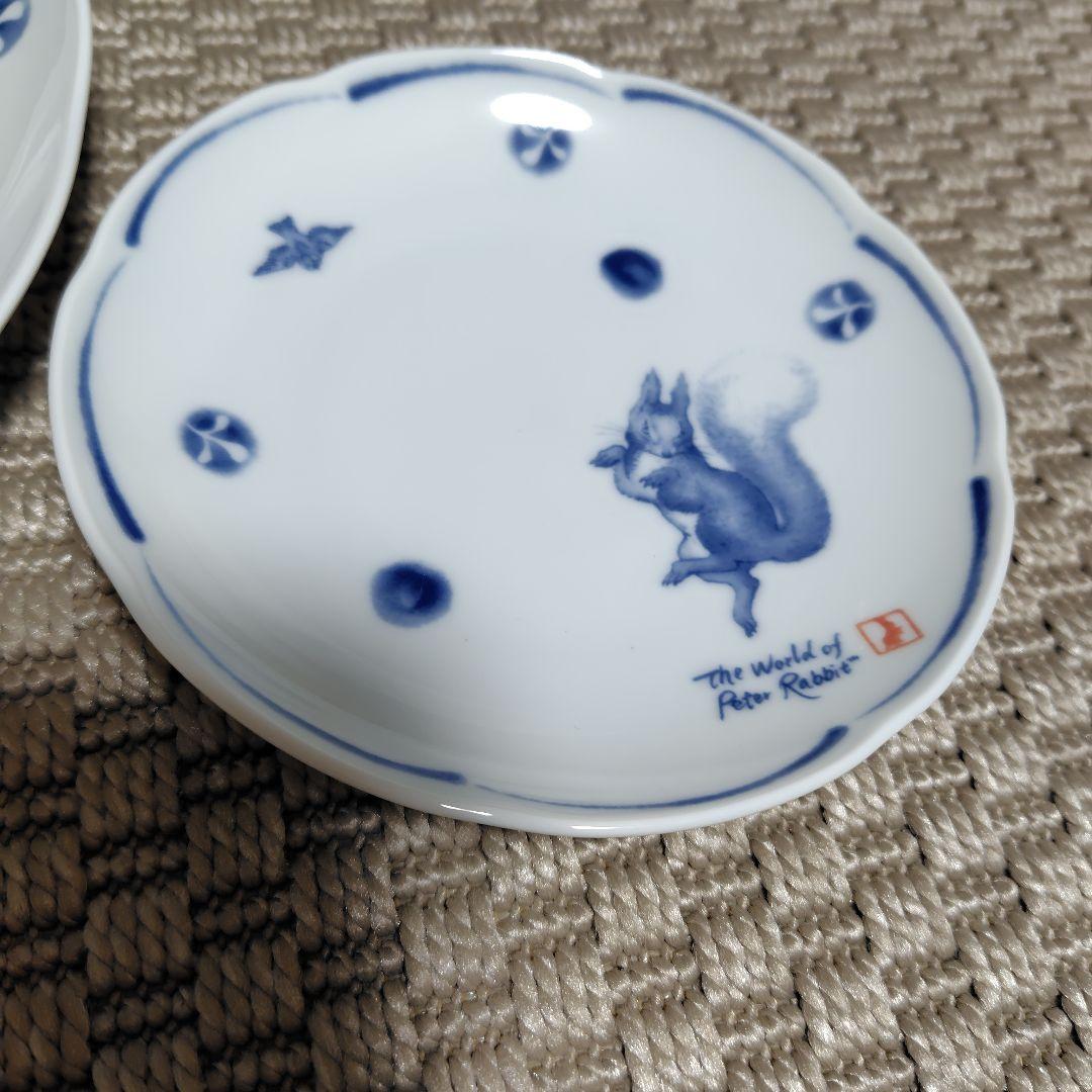 The　World　Peter　Rabbit　大皿　小皿６枚セット　陶器