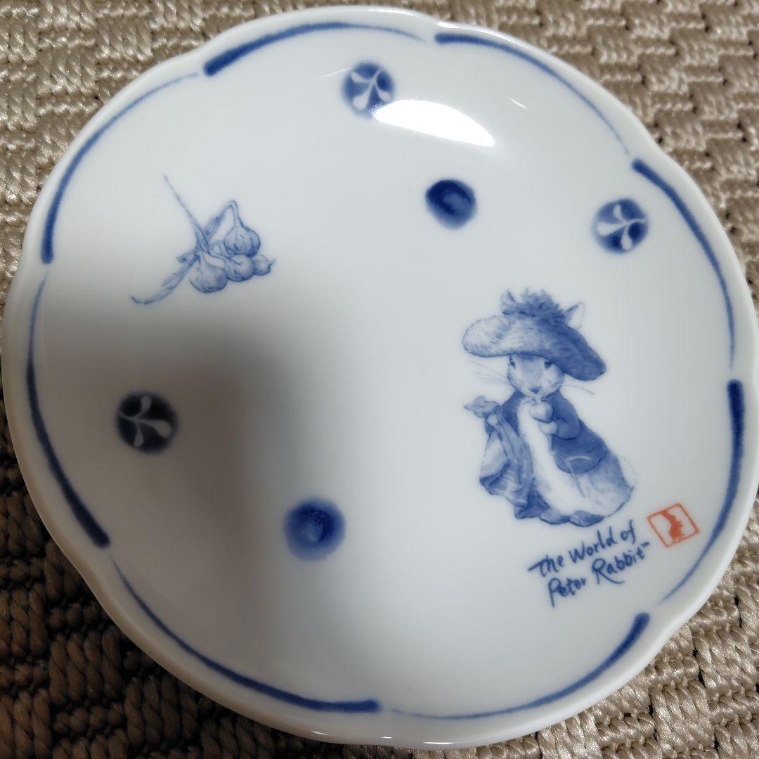 The　World　Peter　Rabbit　大皿　小皿６枚セット　陶器