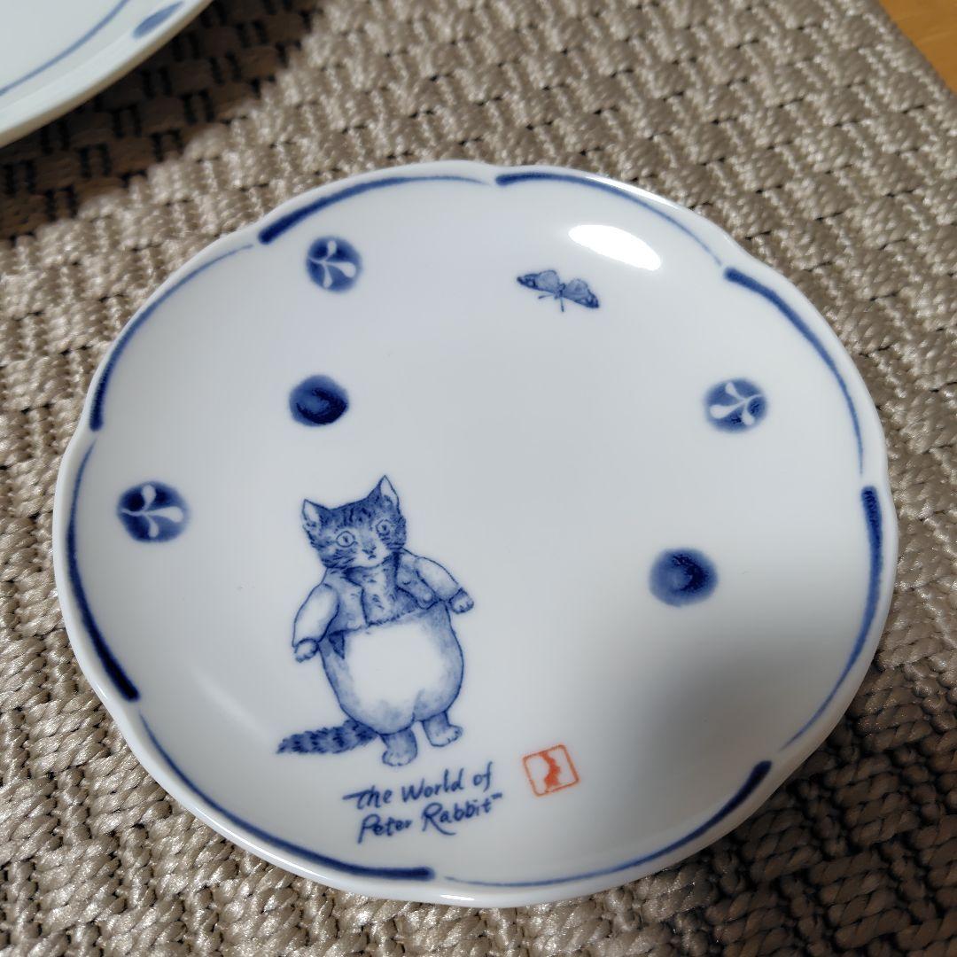 The　World　Peter　Rabbit　大皿　小皿６枚セット　陶器