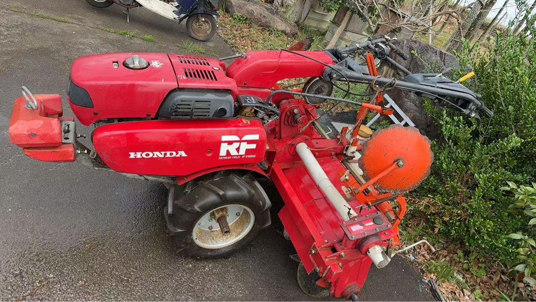 ク*ギ様 高うねセイケイキ　Ａ3型マルチ　畦立ロータリーホンダ11馬力エンジンW