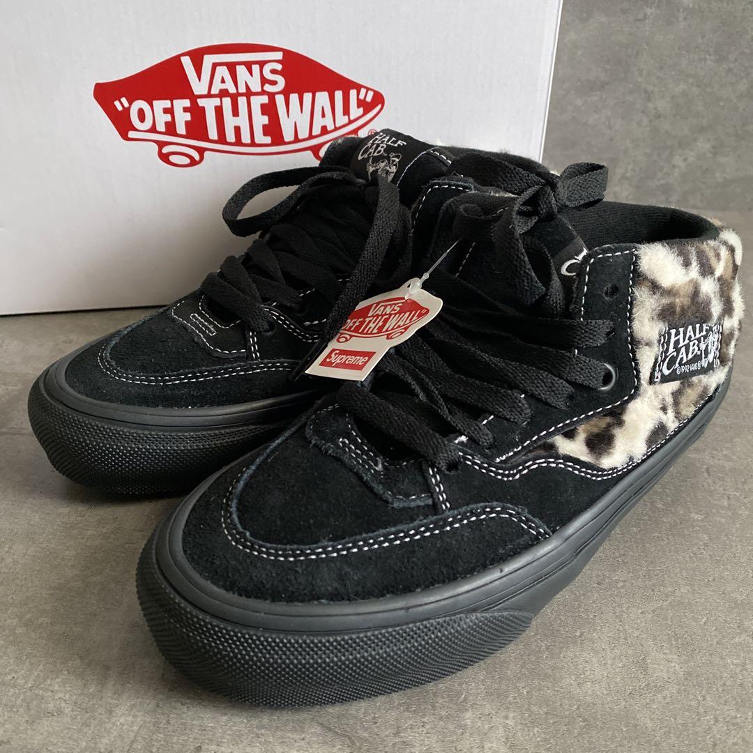 Supreme × Vans Leopard Half Cab US6 24cm